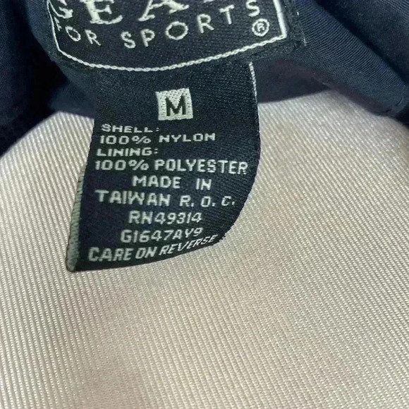 Vintage US ARMY Windbreaker Adult Large Black Nylon Pullover Military Uniform M - Picture 10 of 11